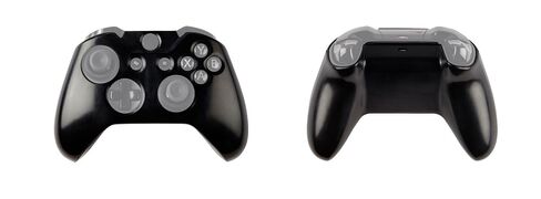 Gioteck Controller Skin Plus Black with Built-in Battery in Kuwait