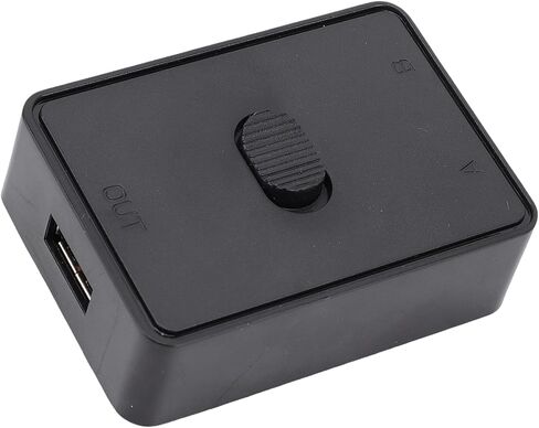 Asixxsix USB 3.0 Switch Selector, Seamless OneClick Switching High Speed Data Transfer USB Printer Sharing Switch, Switcher for 2 Computers with Plug and Play No External Power for in Kuwait