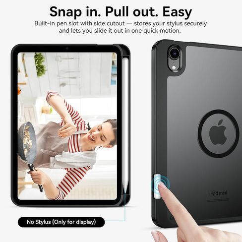 VENINGO for iPad mini 7 A17 Pro/Mini 6 Case Magnetic with Pencil Holder in Kuwait