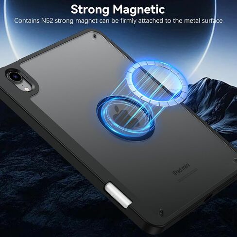 VENINGO for iPad mini 7 A17 Pro/Mini 6 Case Magnetic with Pencil Holder in Kuwait