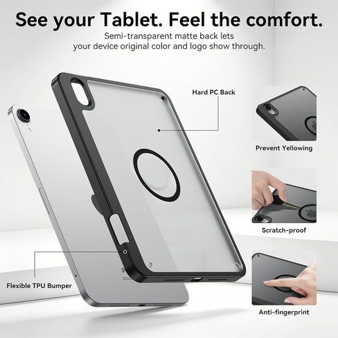 VENINGO for iPad mini 7 A17 Pro/Mini 6 Case Magnetic with Pencil Holder in Kuwait