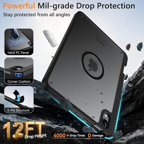 VENINGO for iPad mini 7 A17 Pro/Mini 6 Case Magnetic with Pencil Holder in Kuwait