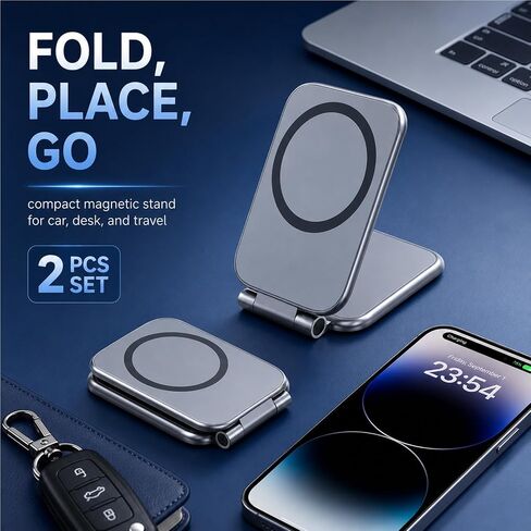 Ultra Thin Magnetic Mount 2 Pcs for Car Phone in Saudi Arabia