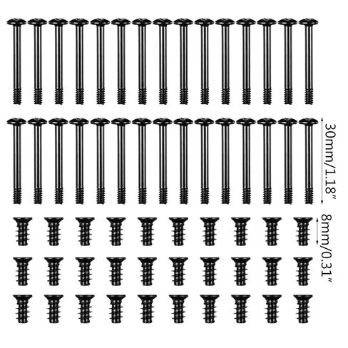 Case Fan Screw Screw Case Fan Including 30 Long Screws 30 Short Screws Lightweight Flat Head for Mounting in Kuwait