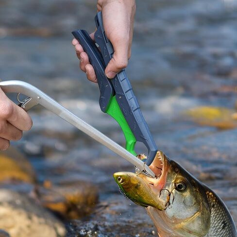 SNAIL TRAIL 11.5" Fishing Hook Remover Tool & 9" Floating Fish Gripper Kit in Kuwait
