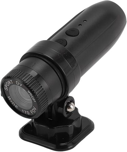 MAVIS LAVEN Motorcycle Helmet Camera, 170 Degree Wide Angle 960P Bike Video Recorder with 7 Hours Recording, IP67 for Outdoor Sports in Saudi Arabia