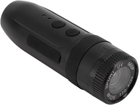 MAVIS LAVEN Motorcycle Helmet Camera, 170 Degree Wide Angle 960P Bike Video Recorder with 7 Hours Recording, IP67 for Outdoor Sports in Saudi Arabia