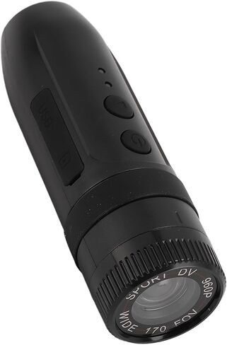 MAVIS LAVEN Motorcycle Helmet Camera, 170 Degree Wide Angle 960P Bike Video Recorder with 7 Hours Recording, IP67 for Outdoor Sports in Saudi Arabia