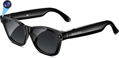 Blackview Smart Glasses, Polarized Bluetooth Sunglasses with Speaker, Voice Control, UV Protection, Anti Blue Light Lens in Saudi Arabia