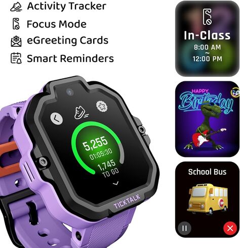 TickTalk5 Kids Smart Watch with GPS Tracker, Calls, Texts and SOS Ages 3-12 in Saudi Arabia