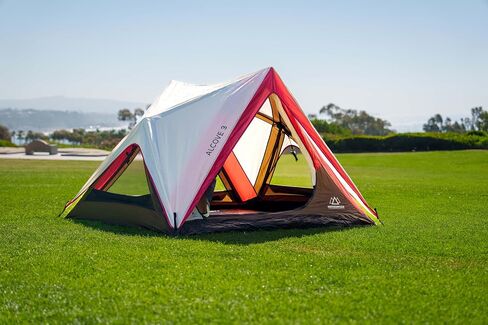 Heavy Duty Family Camping Tent, Large 3 Person Freestanding Tent with 150D Polyester Fabric, Steel Poles, Durable Waterproof Cabin Tent for Family Outdoor Camping (Alcove (3 Person)) in Saudi Arabia