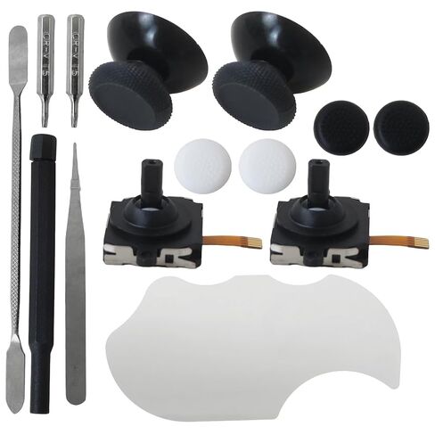 Qblahip 13-in-1 Repair Kit Fit for Meta Quest 3 Controller, Rebuild Kit with Joysticks, Thumbsticks, Screwdriver, Tweezer, and Pry Tool in Saudi Arabia
