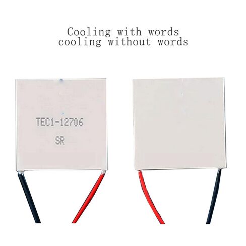 2PCS TEC1-12706 Heatsink Semiconductor Refrigeration Tablets 12V 6A in Kuwait
