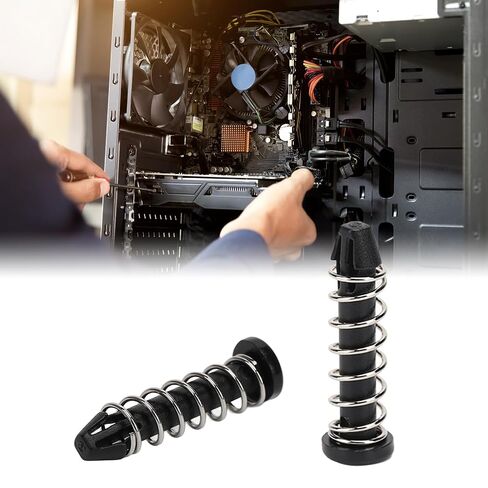200 Pcs 18.6mm Heatsink Mount Pin Kit, Mount Pins Black Nylon in Kuwait