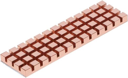 hejhncii Ultra Thin Copper for M.2 NGFF SSD Solid State Hard Drive Heat Sink 2280 HDD Dedicated for M.2 PCI-E NVME Cooling Fan in Kuwait