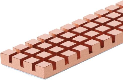 hejhncii Ultra Thin Copper for M.2 NGFF SSD Solid State Hard Drive Heat Sink 2280 HDD Dedicated for M.2 PCI-E NVME Cooling Fan in Kuwait