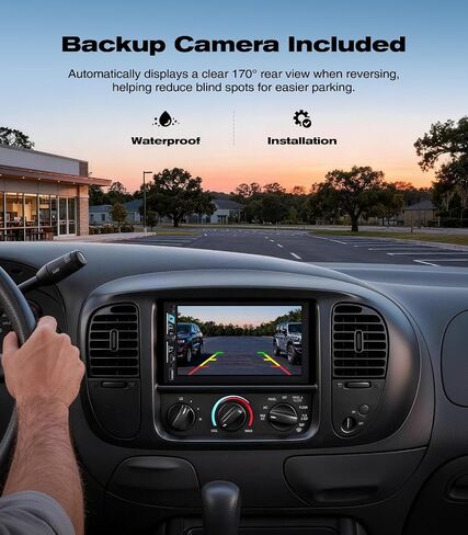 AINAVI 7" Double Din Car Radio Stereo CarPlay Linux OS in Kuwait