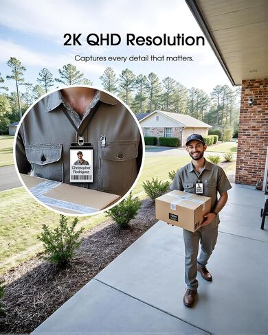 Camcamp Solar Security Cameras Wireless Outdoor, Quick Installation, No Subscription Cameras for Home Security Camera System, 10CH Expandable, 2.4 & 5GHz, 4 Cameras with Monitor in Saudi Arabia