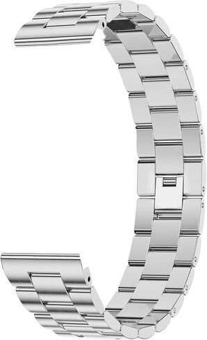 LIGE 22mm 20mm Metal Band Durable, Adjustable Compatible Smartwatches in Saudi Arabia