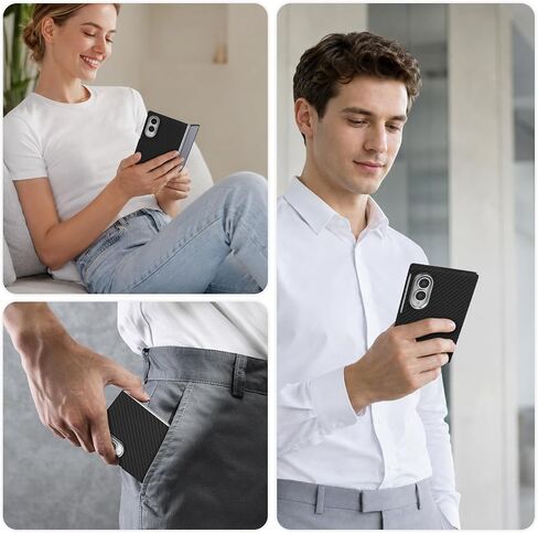 Ultra-Thin Magnetic Hand-Woven Aramid Case for Samsung Galaxy Z Fold 8 in Kuwait