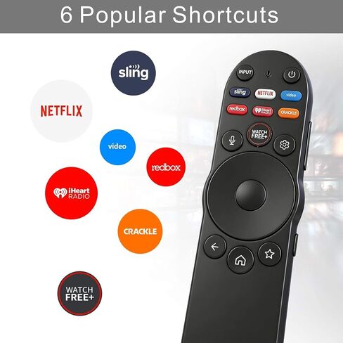 B Brainice XRT270 Voice Remote Compatible with Vizio 4K Quantum Smart TV in Saudi Arabia