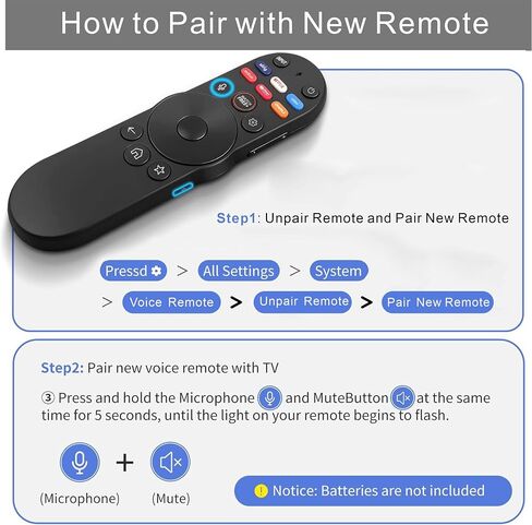 B Brainice XRT270 Voice Remote Compatible with Vizio 4K Quantum Smart TV in Saudi Arabia