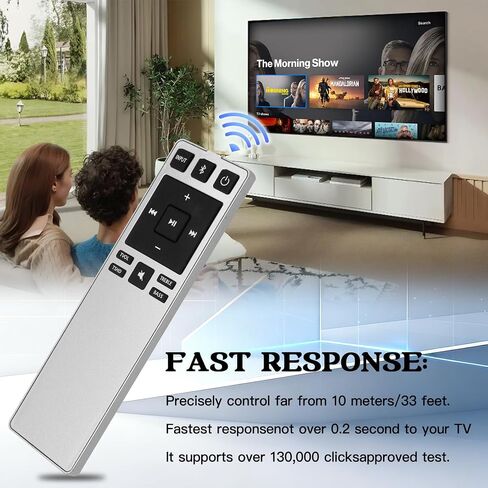Replacement Remote Control for Vizio Soundbar Home Theatre XRS321 for S2920W-C0 S2920W-C0R S3820W-C0 S3821W-C0 S3821W-C0R in Kuwait