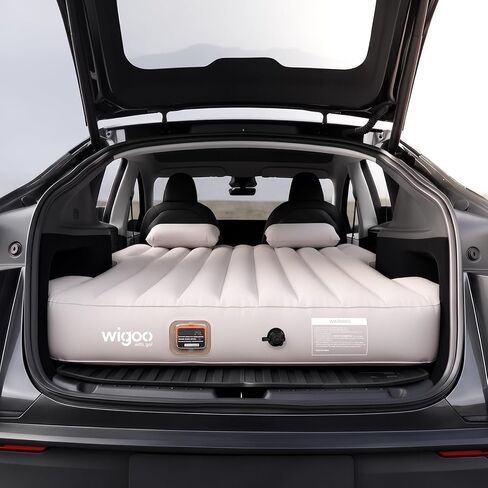 Wigoo 2026 Flatfit Air Mattress for Tesla Model Y 2020-2026, NOT for YL in Saudi Arabia