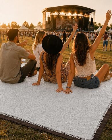 2 in 1 Extra Large Picnic Blanket Waterproof Picnic Mat in Saudi Arabia