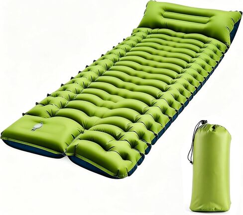 Camping Sleeping Pad, Ultralight Compact Camping Mattress with Pillow in Kuwait