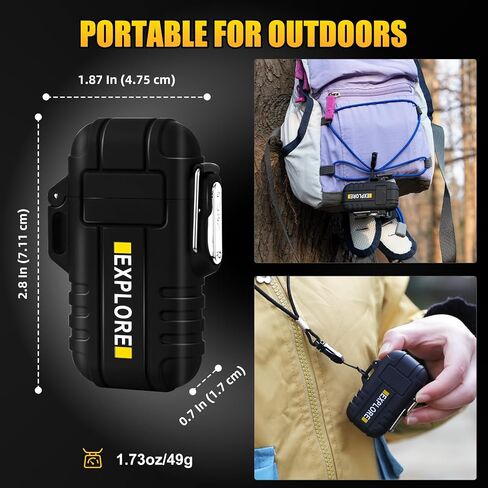 Electric Lighter USB Rechargeable Plasma Lighters Cool Pocket Lighter Men in Kuwait