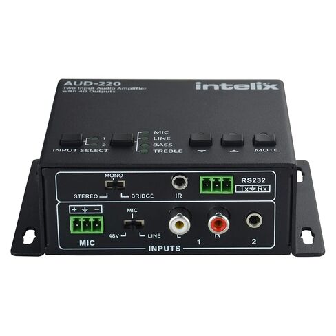 2 INPUT AUDIO AMPLIFIER, 2x20W (4 OHM) AUD-220 in Saudi Arabia