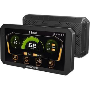 INNOVV N2 6" Anti-Glare Sunlight Visible Motorcycle CarPlay Screen, Wireless CarPlay & Android Auto, IP67 All-Weather Waterproof, GPS Navigation, 5G WiFi, Bluetooth 5.2, Parking Mode & Loop Recording in Saudi Arabia