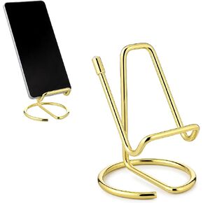 Gold Phone Stand for Desk One-Piece Phone Holder for Desk Cute in Saudi Arabia
