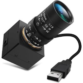 16MP USB Camera with 5-50mm Manual Varifocal Lens for Lightburn in Saudi Arabia