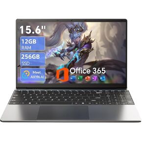 15.6'' AI Laptop with Office 365, 12GB RAM 256GB SSD in Saudi Arabia