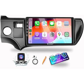for Toyota Prius C Aqua 2012-2017 LHD 2G+64G CarPlay Android Auto Navigation Stereo GPS Radio Reverse Camera Display 9" IPS Touchscreen Headunit Tablet Pad Media Player, if Applicable Quad Core in Kuwait