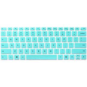 Silicone Keyboard Protective Skin Cover Compatible with 2019 Microsoft Surface Pro 7, 2016-2018 Surface Pro 4 / Pro 5 / Pro 6 (Pink Ombre) in Kuwait