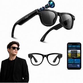 New AI Smart Glasses with Camera, 8MP 4K Video Recording Glasses with Photo in Saudi Arabia