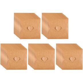 ibasenice Kraft Paper CD DVD Sleeves Envelopes Media Storage Cases 50pcs for Organizing and Preventing Scratching Sturdy Kraft Material for Home and Cinema Storage in Kuwait