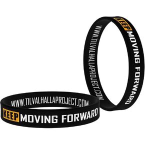 Til Valhalla Project Keep Moving Forward - Silicone Band in Kuwait