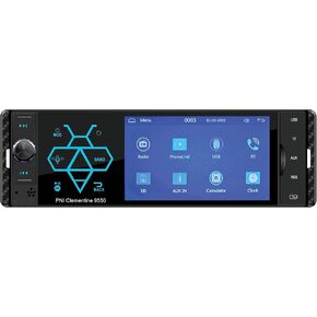 مشغل MP5 للسيارة PNI Clementine 9550 عرض 1DIN 4 بوصة 50Wx4، بلوتوث، راديو FM، Carplay، وظيفة RDS in Kuwait