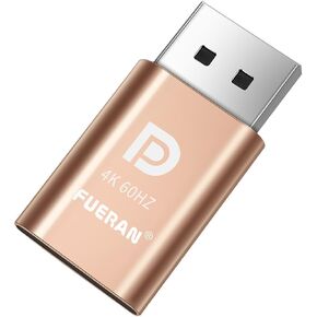 DP - DisplayPort Display Emulator EDID Emulator Plug 4K (تناسب مقطوعة الرأس 2560x1600@60 هرتز-4096x2160@60 هرتز) منفذ العرض الدمي التوصيل DisplayPort متوافق (4K-4096x2160@60 هرتز) in Kuwait