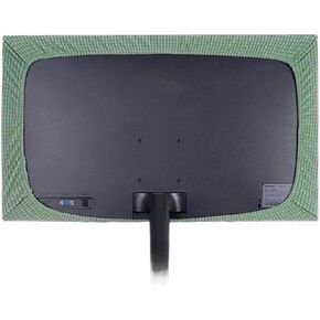 Monitor Cover Stretchable Fabric Computer Cover Dustproof Sleeve For Screen Monitor Case Soft Elastic Cloth For Pc, Tablet, Tv, Lcd(Green) in Saudi Arabia