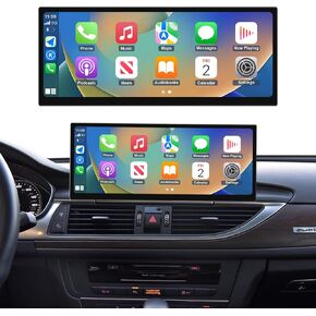2026 شاشة CarPlay Android Auto مقاس 12.3 بوصة لسيارة Audi A6 A7 in Kuwait