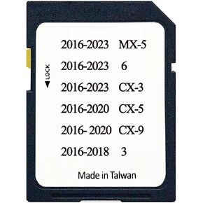 Latest GPS Navigation SD Card BHP166EZ1T Fits for 3 6 CX-3 CX-5 CX-9 MX-5 in Saudi Arabia