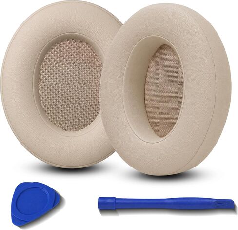 Replacement Ear Pads for Beats Studio 2 & Studio 3 (B0501, B0500) Wired & Wireless Headphones, Protein Leather Earpads Cushions with Memory Foam, Extra Thick Ear Cups,1 Pair，Black in Kuwait