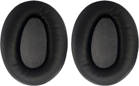 Replacement Ear Pads Cushions for Sony WH-CH700N, WH-CH710N, WH-CH720N Headphones, Earpads Cover, Headset Ear Muffs, Headphone Repair Parts (Black) in Saudi Arabia