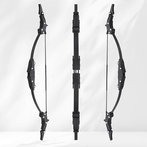 9.4inch Mini Lever Bow Recurve Bow Stainless Steel Includes 4 Arrows and Target Paper in Kuwait