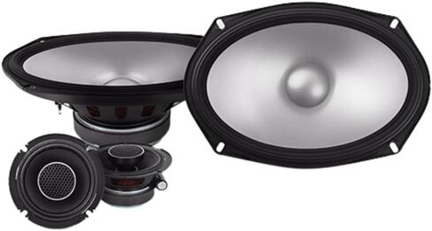 Alpine S-Series S2-S69C 6x9 Component Speakers with S2-S65 6.5" Coaxial Speakers in Kuwait